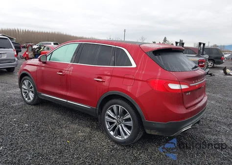 2016 Lincoln Mkx Reserve from USA, damaged, VIN 2LMTJ8LP8GBL44475